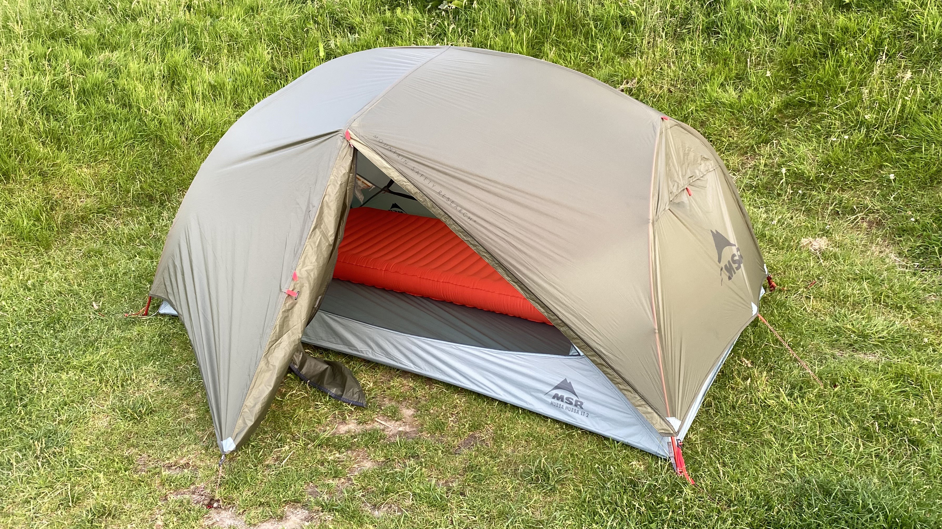 Therm-a-Rest NeoLoft sleeping pad in the new Hubba Hubba LT2 tent