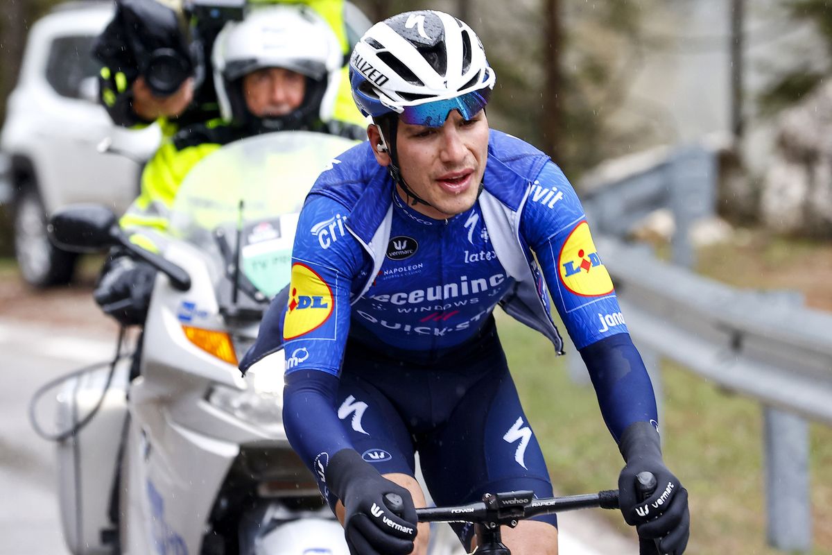 Giro dItalia 2021 104th Edition 16th stage Sacile Cortina dAmpezzo 212 km 24052021 Joao Almeida POR Deceuninck QuickStep photo Luca BettiniBettiniPhoto2021