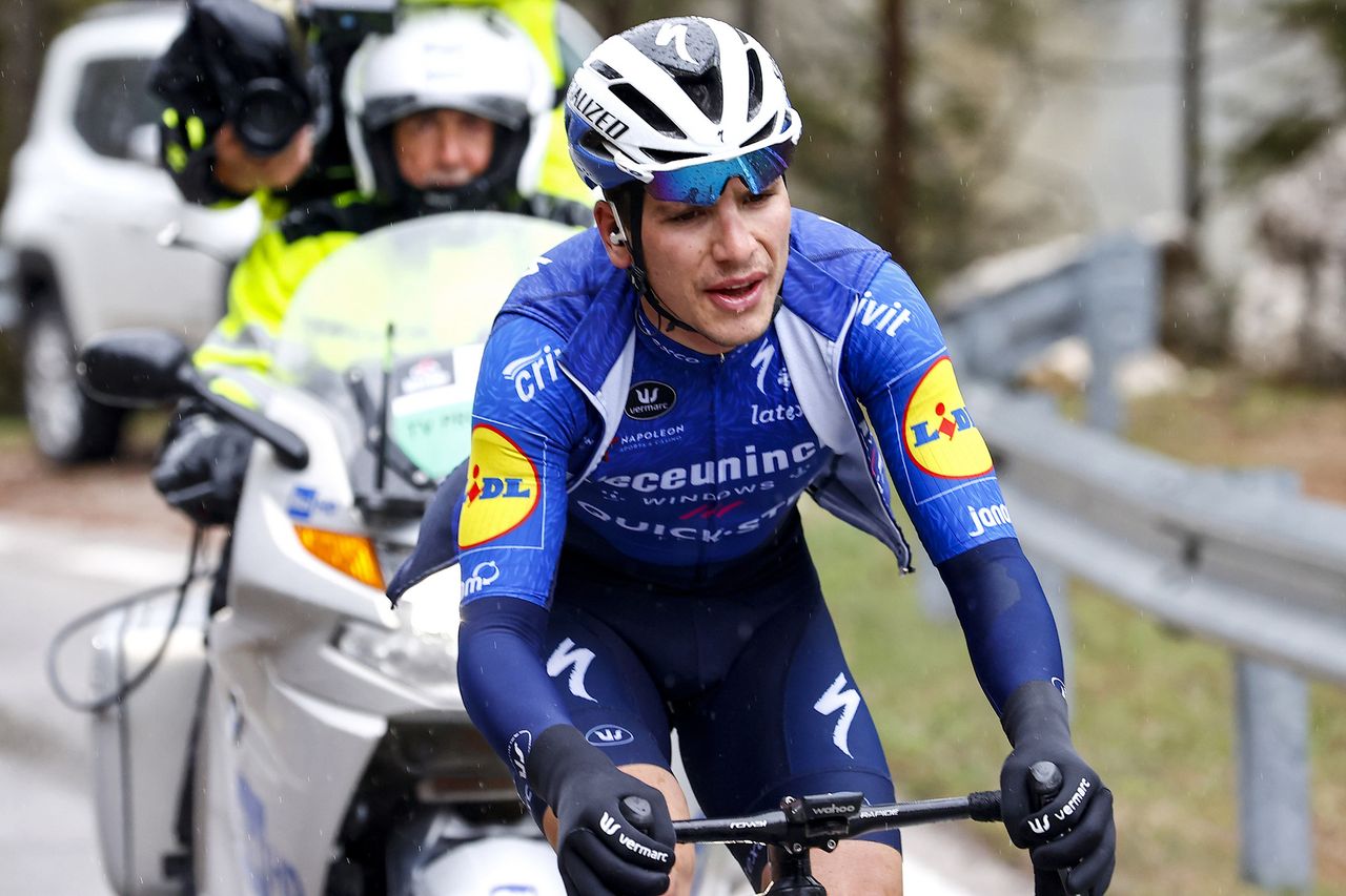 Giro dItalia 2021 104th Edition 16th stage Sacile Cortina dAmpezzo 212 km 24052021 Joao Almeida POR Deceuninck QuickStep photo Luca BettiniBettiniPhoto2021