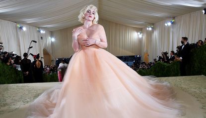 Billie Eilish Met Gala 2021, the singer attends The 2021 Met Gala Celebrating In America: A Lexicon Of Fashion at Metropolitan Museum of Art on September 13, 2021 in New York City