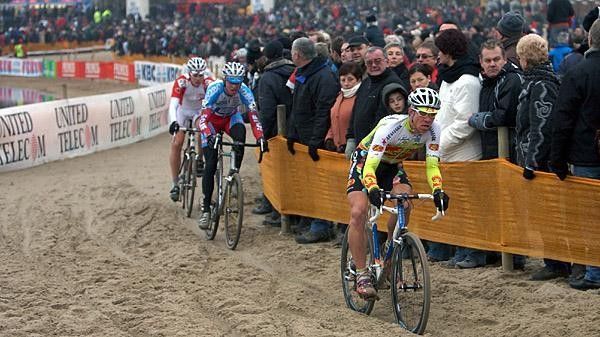 Jeremy Powers in the sand