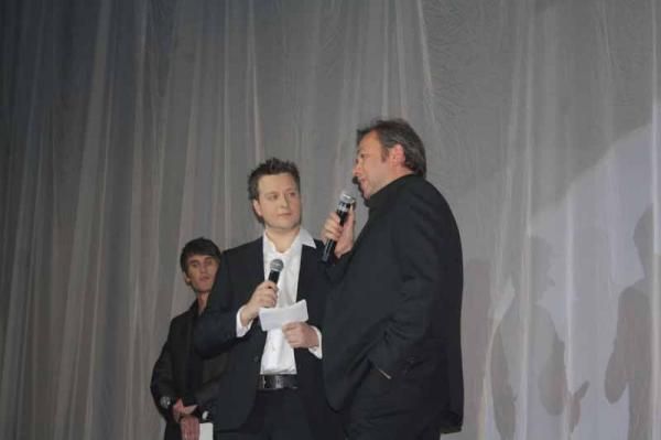 Johan Bruyneel got things up and running at the team presentation
