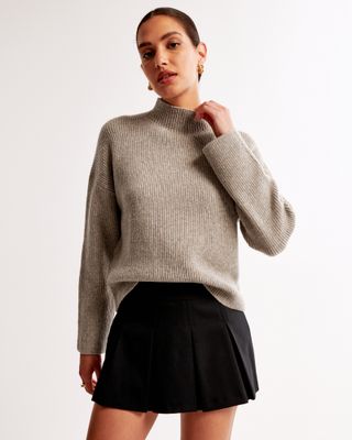 Abercrombie and Fitch, Easy Funnel Neck Sweater