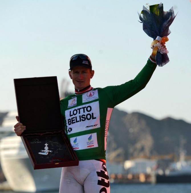 Andr&eacute; Greipel (Lotto Belisol) won the points classification in Tour of Oman