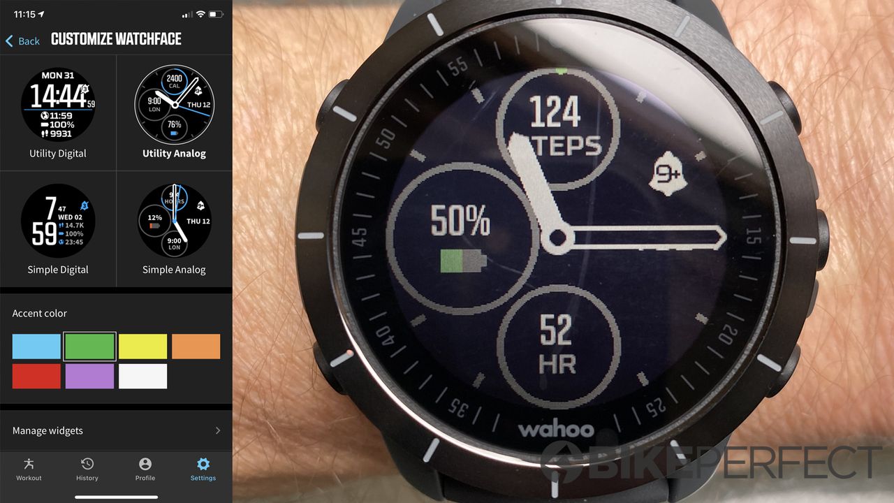 Wahoo Rival smart watch