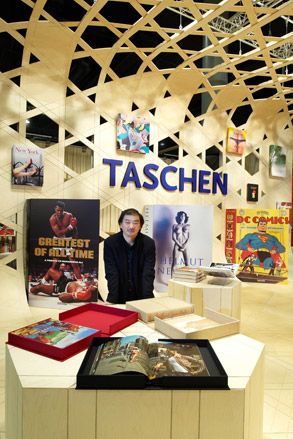 Taschen’s booth at Frankfurt Book Fair