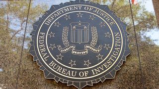 FBI logo on building