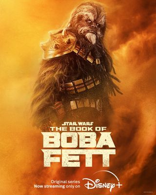 Black Krrsantan in 'The Book of Boba Fett' poster