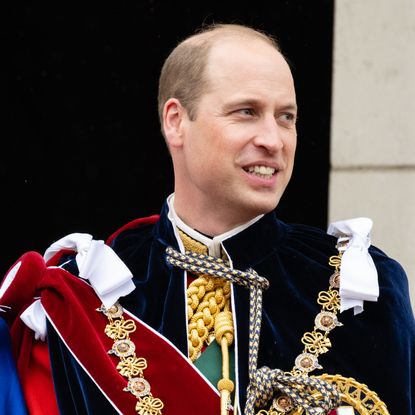 Prince William at the coronation