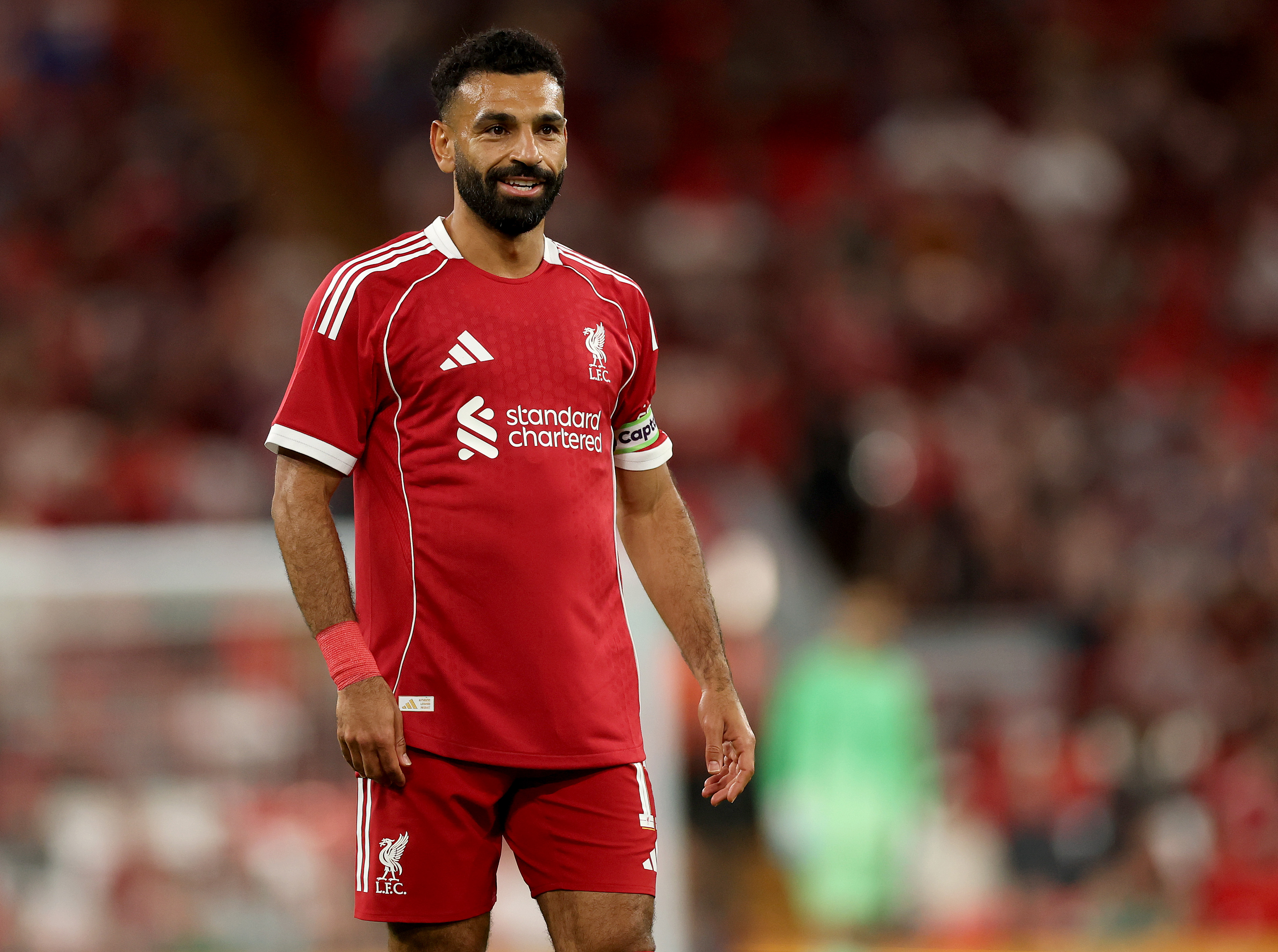 Mohamed Salah was Liverpool's kingpin as he fired the Reds to glory last season