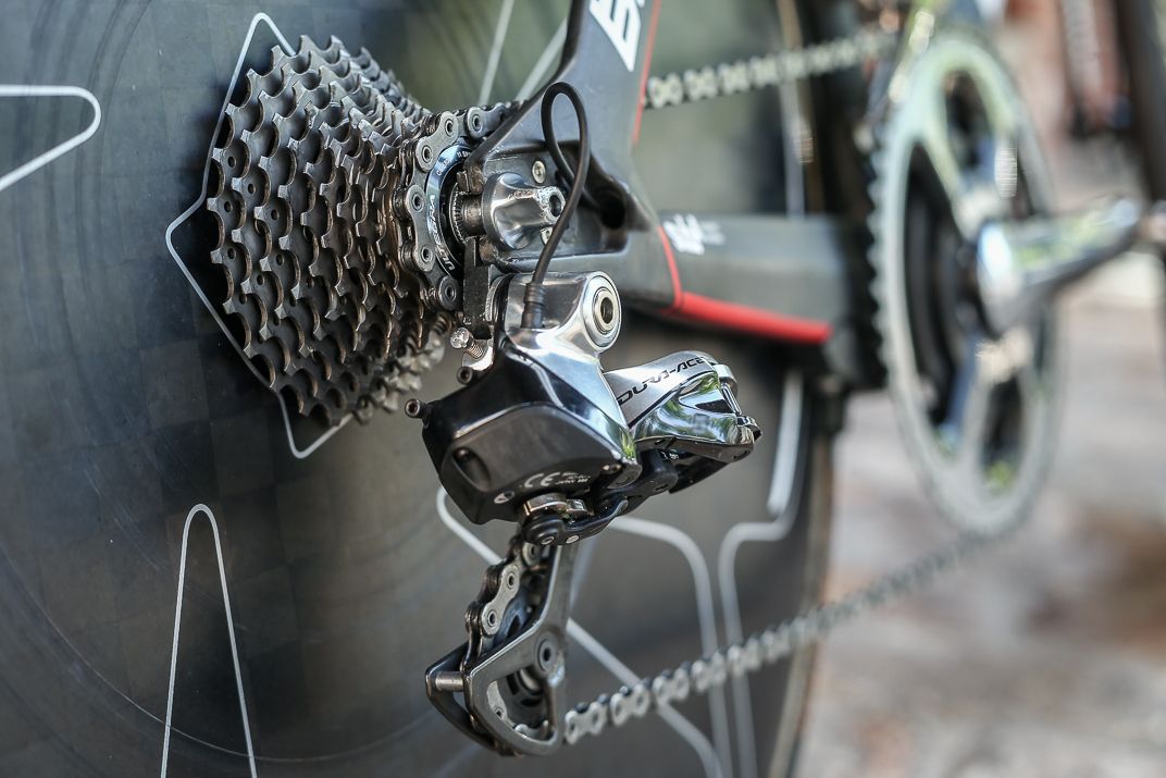 Porte opts for an Ultegra rear sprocket