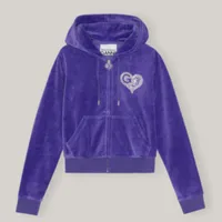 Ganni x Juicy Couture Zip Hoodie, £175 | Ganni