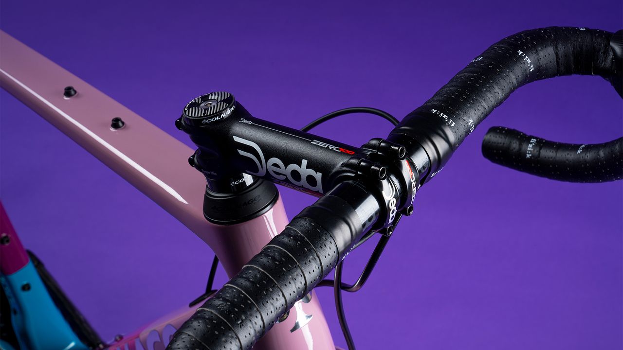 Colnago G3X Special Edition Purple Rain handlebars