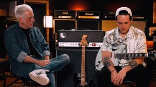 A still from Rick Beato's video with Giacomo Turra – the video was ultimately not published.