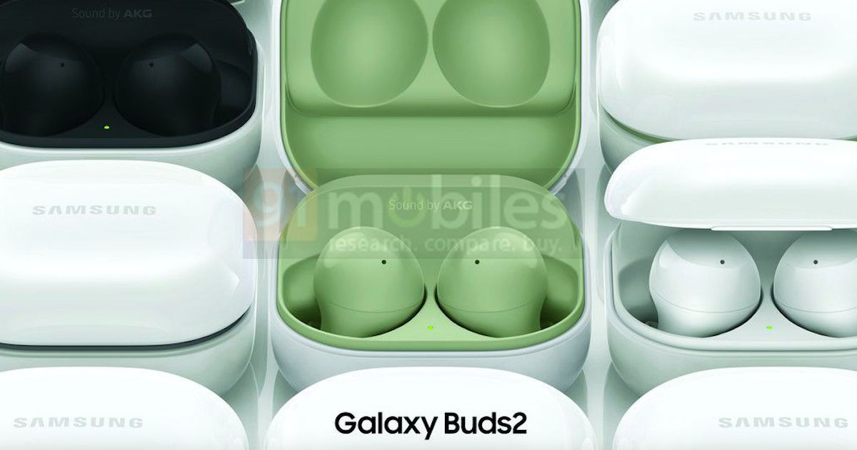 Samsung Galaxy Buds 2 renders