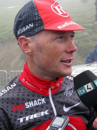 Chris Horner (RadioShack) was eighth on the stage and moved up to tenth overall.