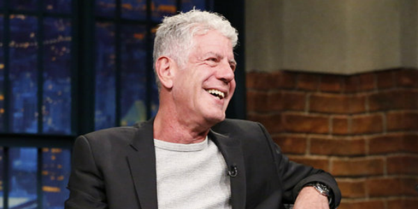 Anthony Bourdain Late Night with Seth Meyers NBC