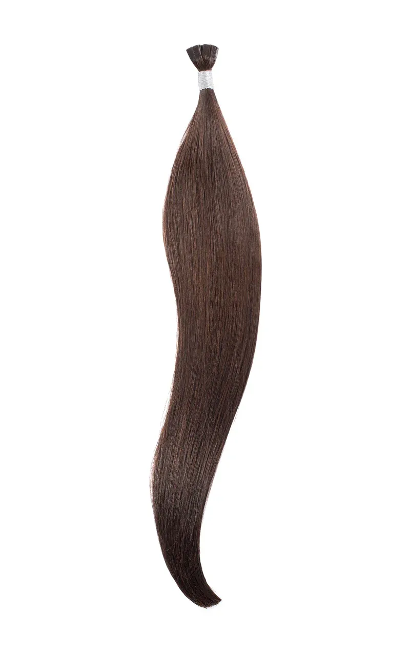 (#3) Sun Warmed Saddle - Keratin Tip Extensions - 21"