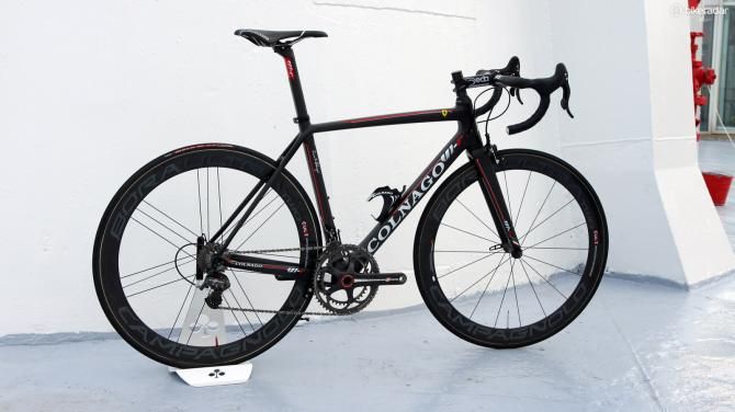 According to Colnago, the new V1-r is lighter than the C60 but also has a firmer and more aggressive ride quality