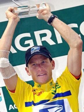 Lance Armstrong won in 2003 despite some serious pressure, primarily from second placed rider Iban Mayo