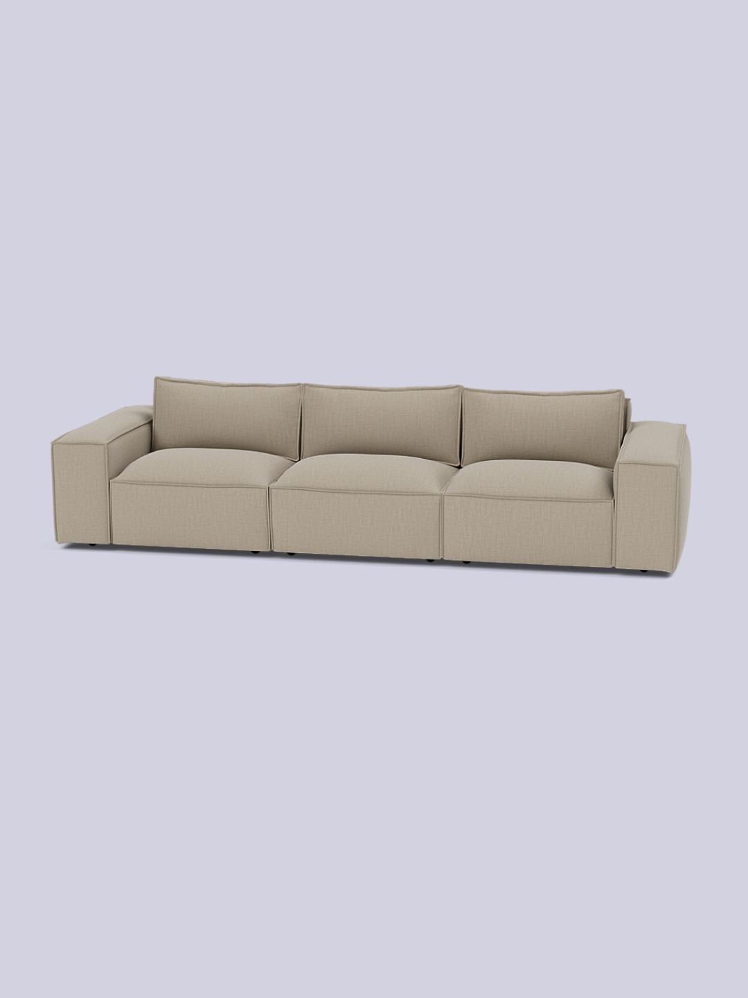 Sofa Club, Marylebone Luxe Chenille Large - Soft Truffle