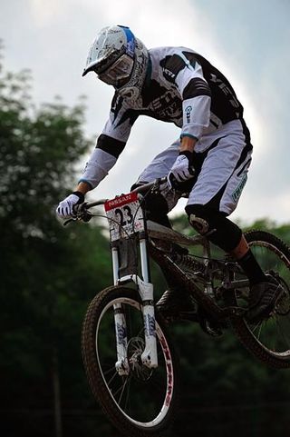 Justin Leov (Yeti Fox Shox Factory Racing).