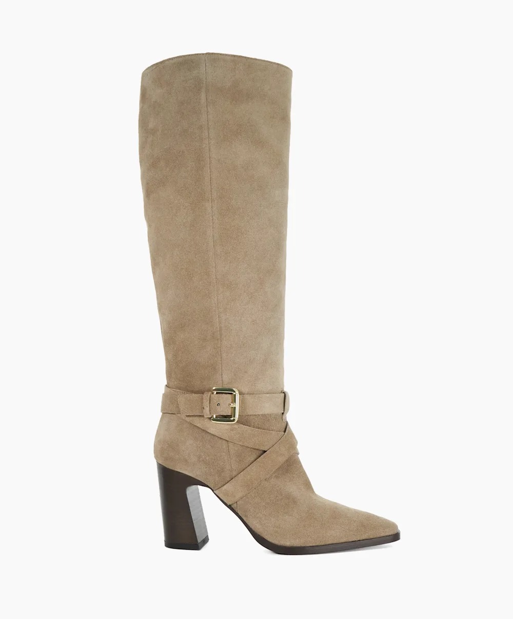 Dune, Solanna high block heel boots