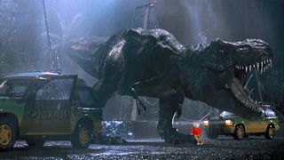 Best CGI movies of the 90s; a t-rex and a mouse