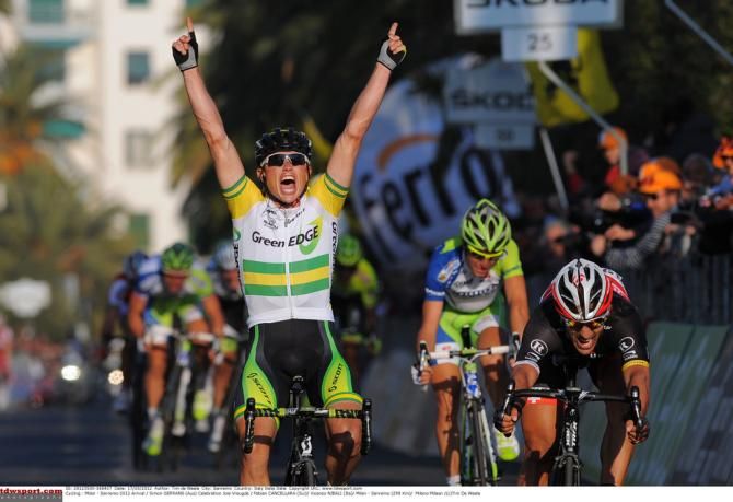 Simon Gerrans (GreenEdge) rode a tactical race to win in 2012