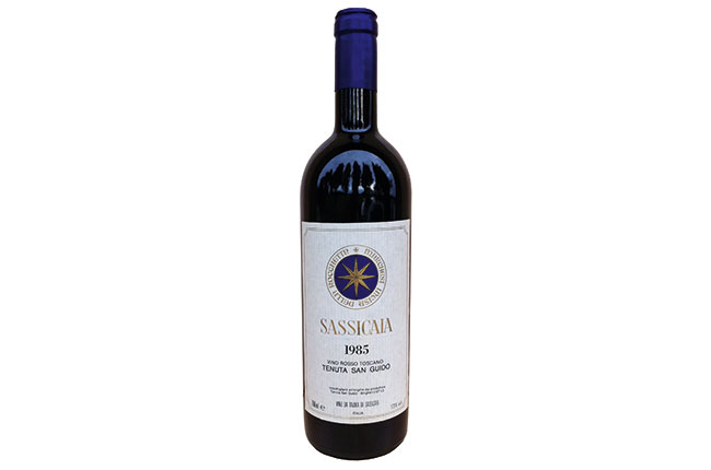 Tentua San Guido, Sassicaia 1985