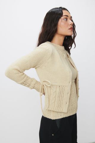 The Gabrielle Cardigan Knit, Buttercup