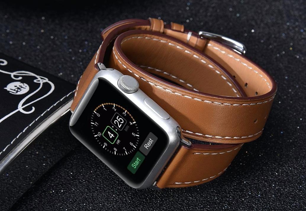 A closer look at that fancy new Hermes Apple Watch band