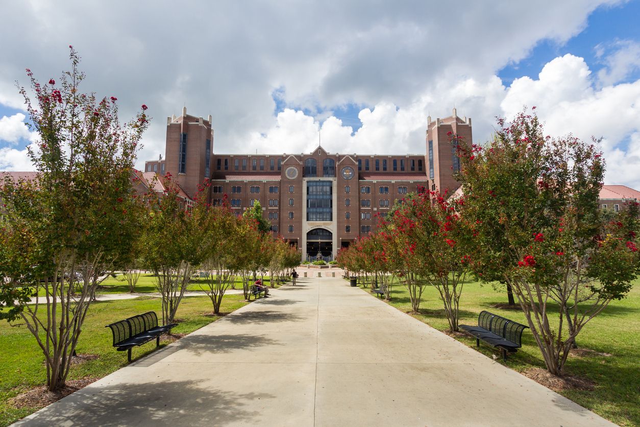 The stadium at Florida State University.