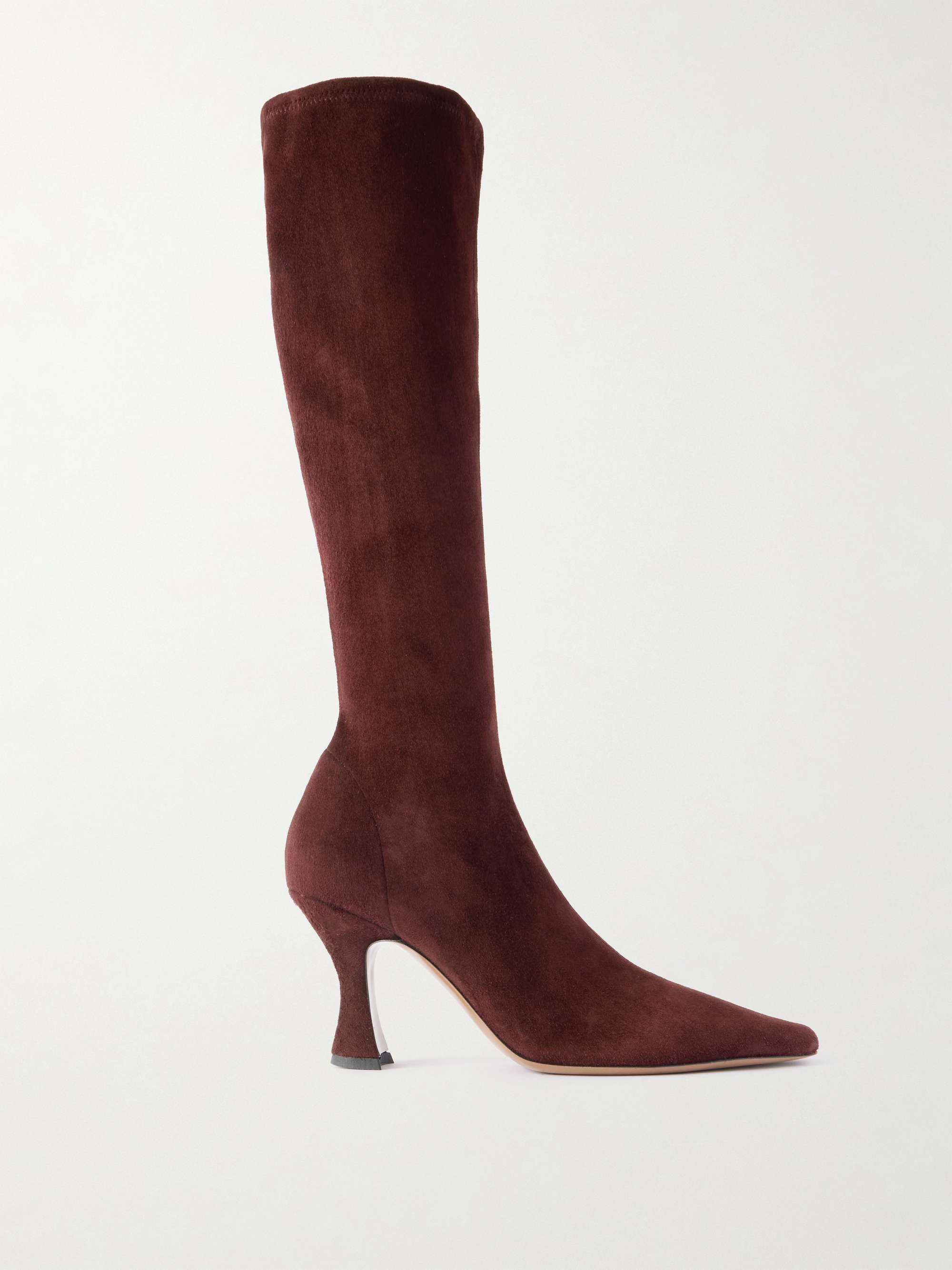 Suede Knee Boots