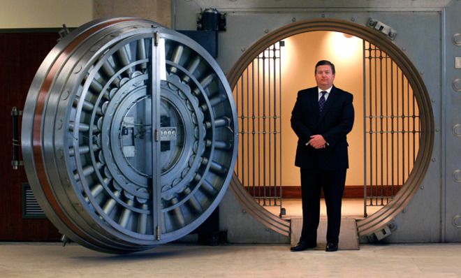 Bank vault