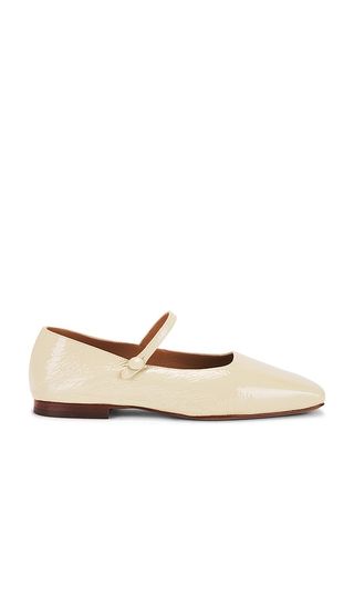 Square Toe Mary Jane Flat