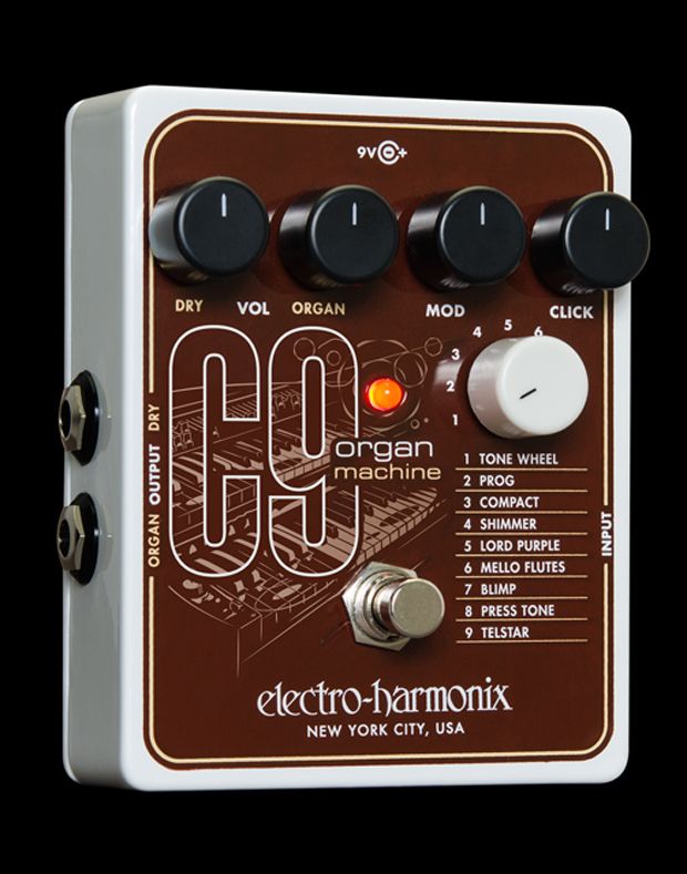 NAMM 2015: Electro-Harmonix Introduces C9 Organ Machine Pedal