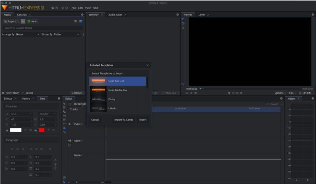 HitFilm Express 12