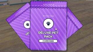 Deluxe Pet Packs in Pet Store Tycoon on Roblox