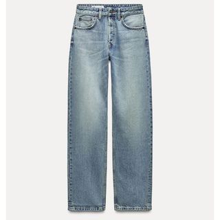 TRF STRAIGHT-LEG MID-RISE JEANS