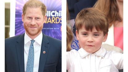 Prince Harry and Prince Louis