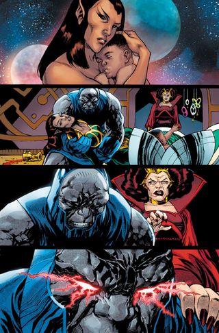 Justice League Incarnate #5 page by Jesus Merino/Hi-Fi