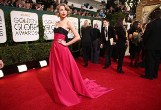 taylor swift best gowns pink black