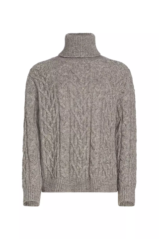 Nili Lotan Annie Wool-Blend Turtleneck Sweater