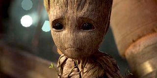 You made Baby Groot cry so feel shame