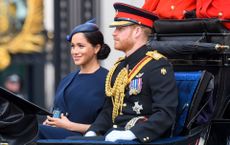 Meghan and Harry Trooping the Colour