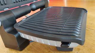 Tefal OptiGrill+ review: an up-close view of the grill plates