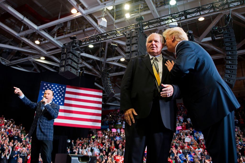 Rush Limbaugh and Donald Trump.