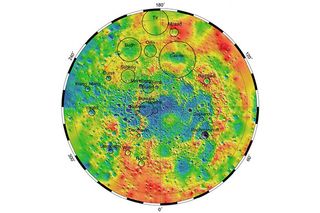 Mercury geology map
