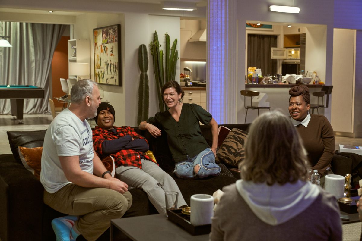 The cast of &quot;The Real World: Homecoming: New York&quot; in the original loft in New York City.